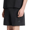 Adidas Z.N.E men's padel shorts (Black) - front view